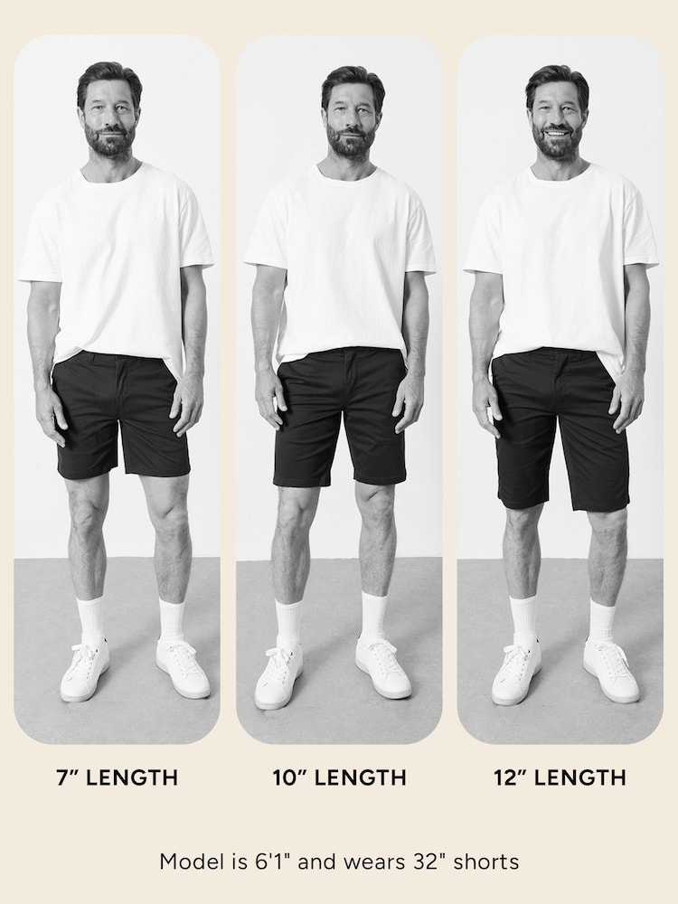 Темно-синій - FatFace Linen Cotton Shorts - Image 7 of 7