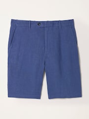 FatFace French Navy Bosbury Linen Chino Shorts - Image 1 of 1