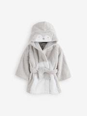 The White Company Grey Snowy Penguin kopalni plašči in jutranje halje - Slika 1 iz 2