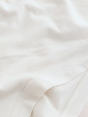 Cream High Waist High Leg Ultimate Comfort Knickers 2 Pack - Image 5 of 5