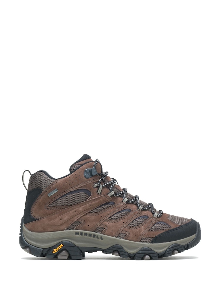 Merrell Brown Moab 3 Mid GORE-TEX Hiking Boots - Image 1 of 4 Merrell Brown Moab 3 Mid GORE-TEX Hiking Boots - Image 1 of 4