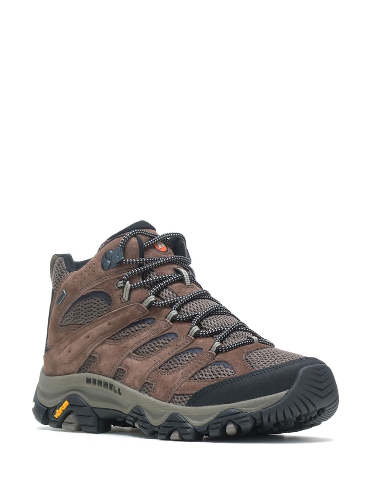 Merrell Brown Moab 3 Mid GORE-TEX Hiking Boots - Image 2 of 4 Merrell Brown Moab 3 Mid GORE-TEX Hiking Boots - Image 2 of 4