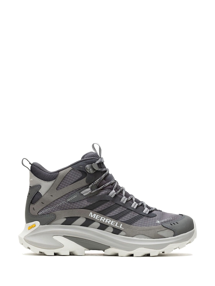 Merrell Grey Moab Speed 2 Mid GORE-TEX Hiking Boots - Image 1 of 4