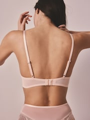 Black/Pink/White Pad Non Wire Lace Bras 3 Pack - Image 10 of 11