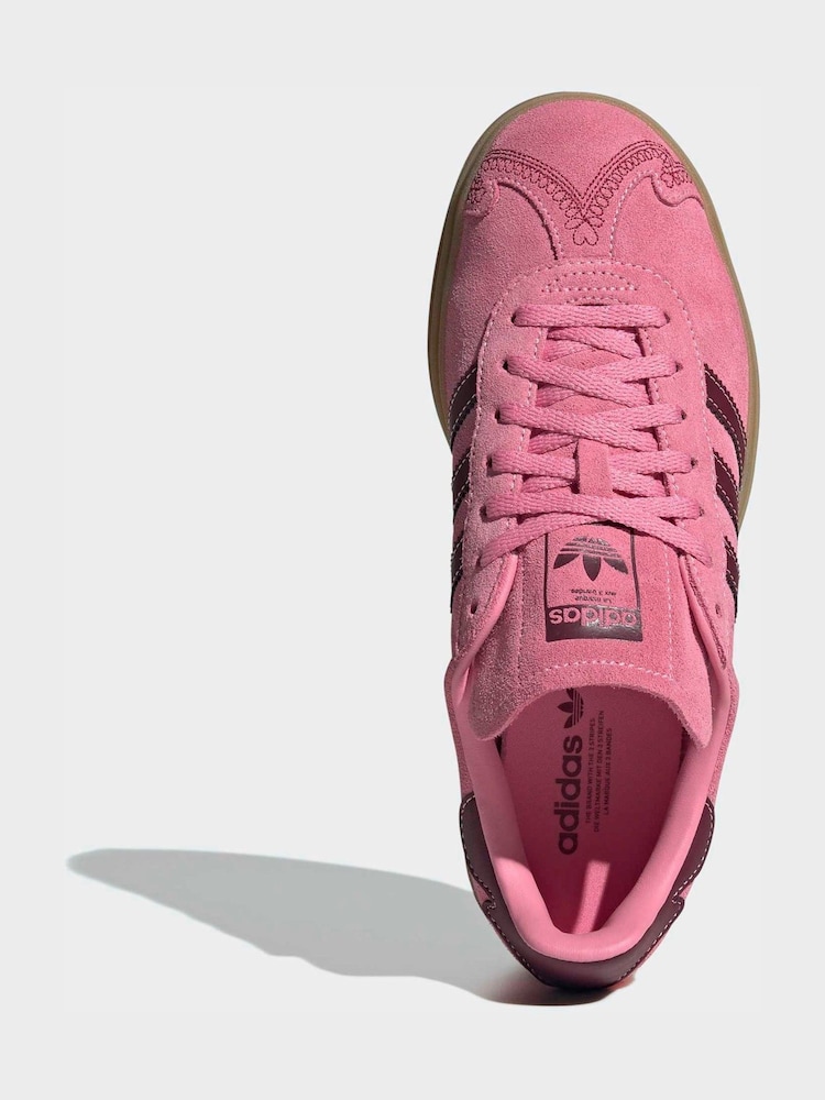 Buy adidas Originals Red Gazelle Bold W Trainers from Next USA
