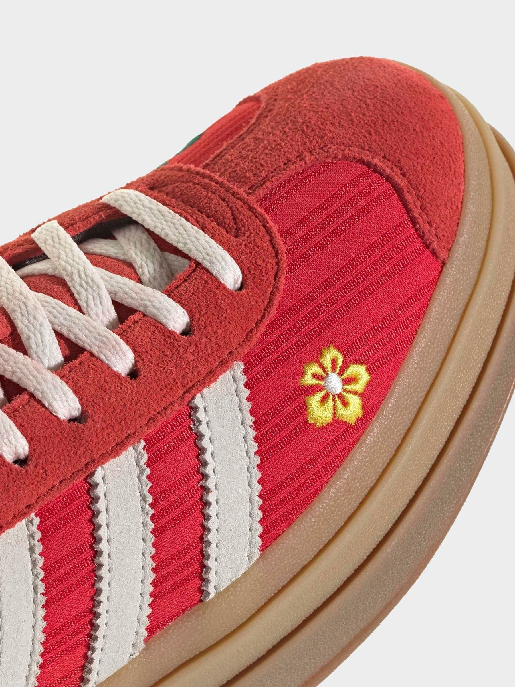 Buy adidas Originals Red/White Gazelle Bold W Trainers from Next USA