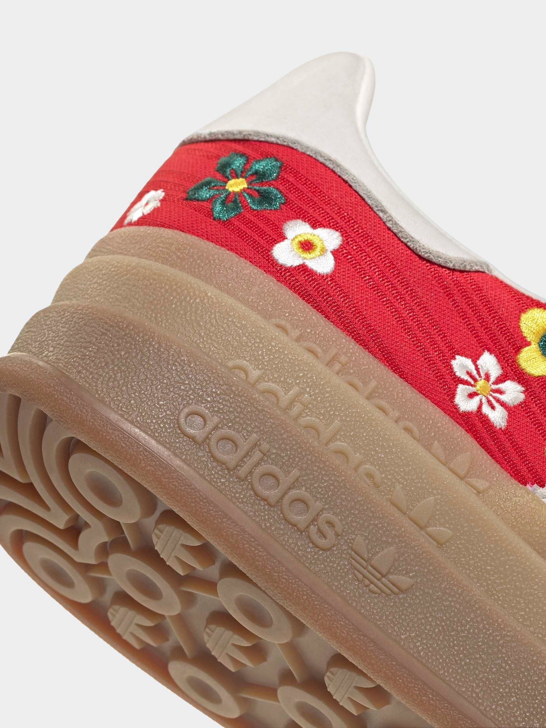 Buy adidas Originals Red/White Gazelle Bold W Trainers from Next USA