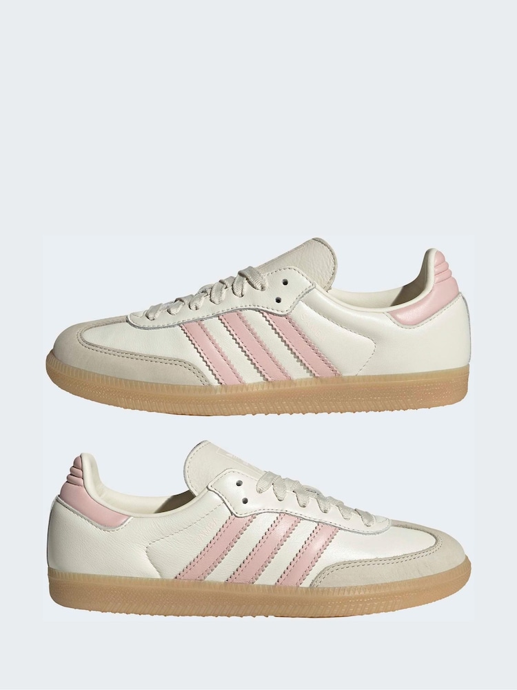 Buy adidas Originals Chalk White Samba Og Trainers from Next USA
