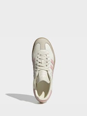 Chalk White - adidas Originals Samba Og Trainers - Larawan 5 ng 10