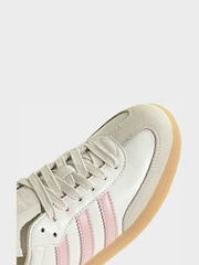 Chalk White - adidas Originals Samba Og Trainers - Larawan 6 ng 10