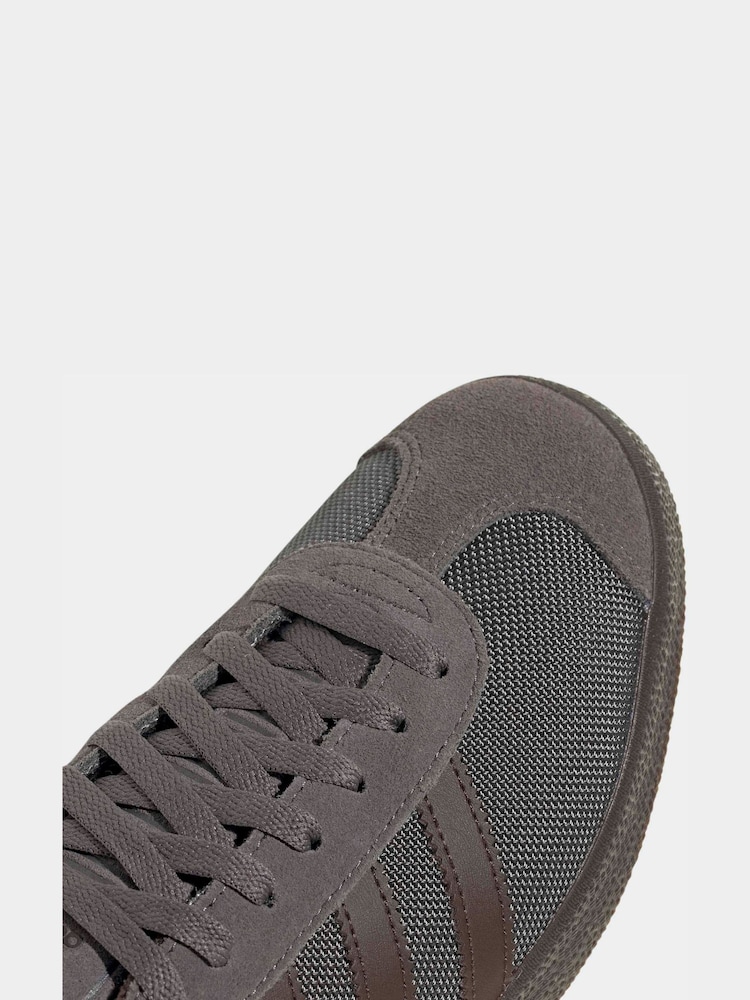 Buy adidas Originals Grey/Brown Gazelle Trainers from Next USA