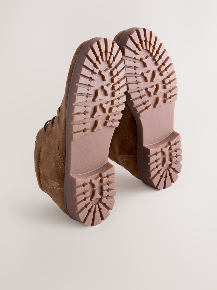 Solbrun - Robuste ankelStøvler i skinn - Bilde 6 av 6 Solbrun - Robuste ankelStøvler i skinn - Bilde 6 av 6