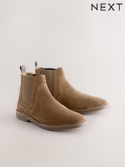 Stone Stitchdown Chelsea Boots - Image 7 of 7