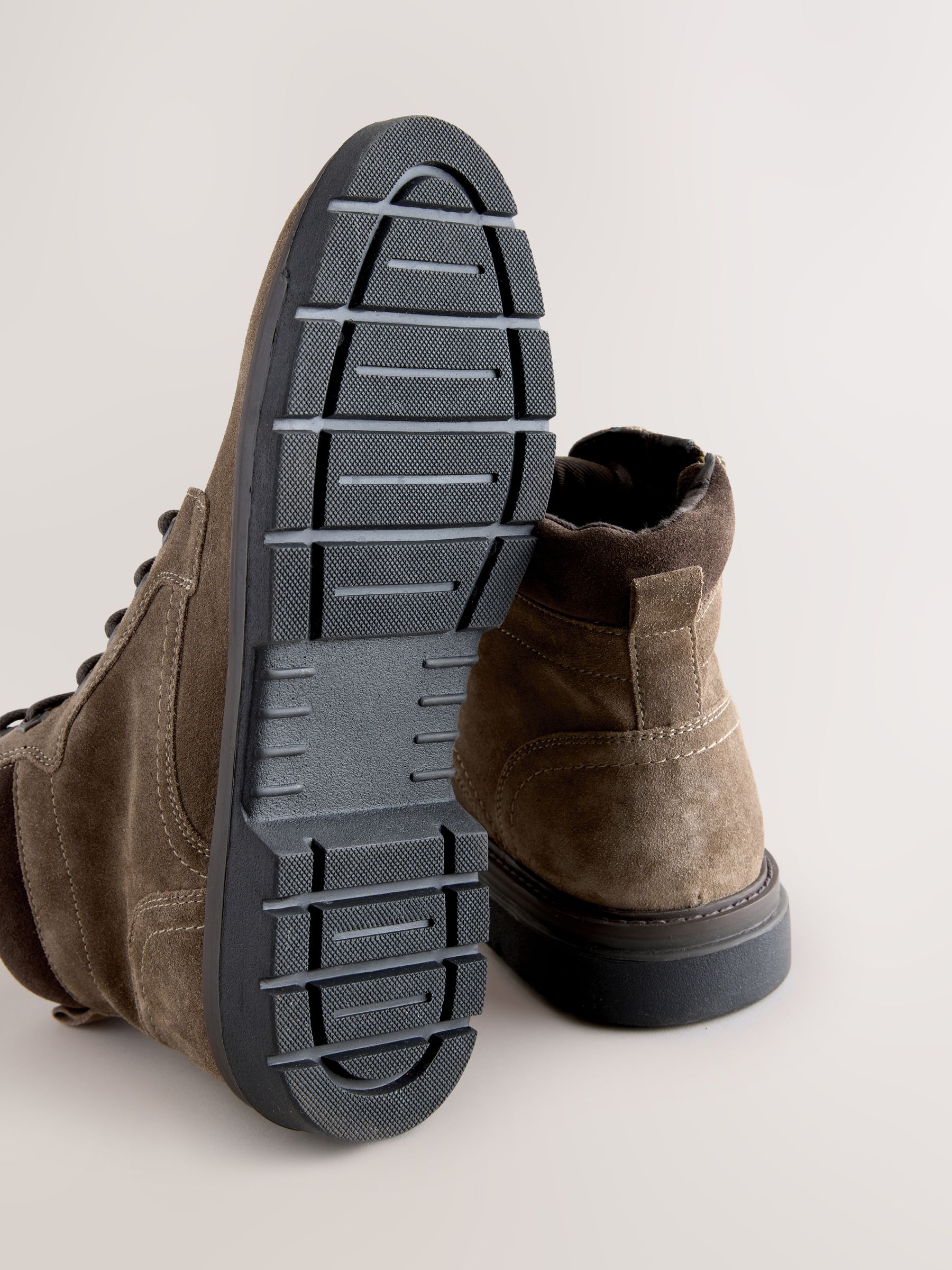 Buy Mink Brown Tall Leather Zip-Up Boots from the Next UK online shop
