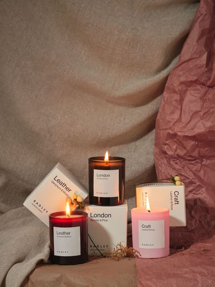 Radley Leather & Rose Radley London 20Cl Candle - Image 3 of 3 Radley Leather & Rose Radley London 20Cl Candle - Image 3 of 3