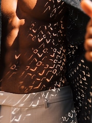 MAUVAIS Black Moreno Crochet Shirt - Image 6 of 6