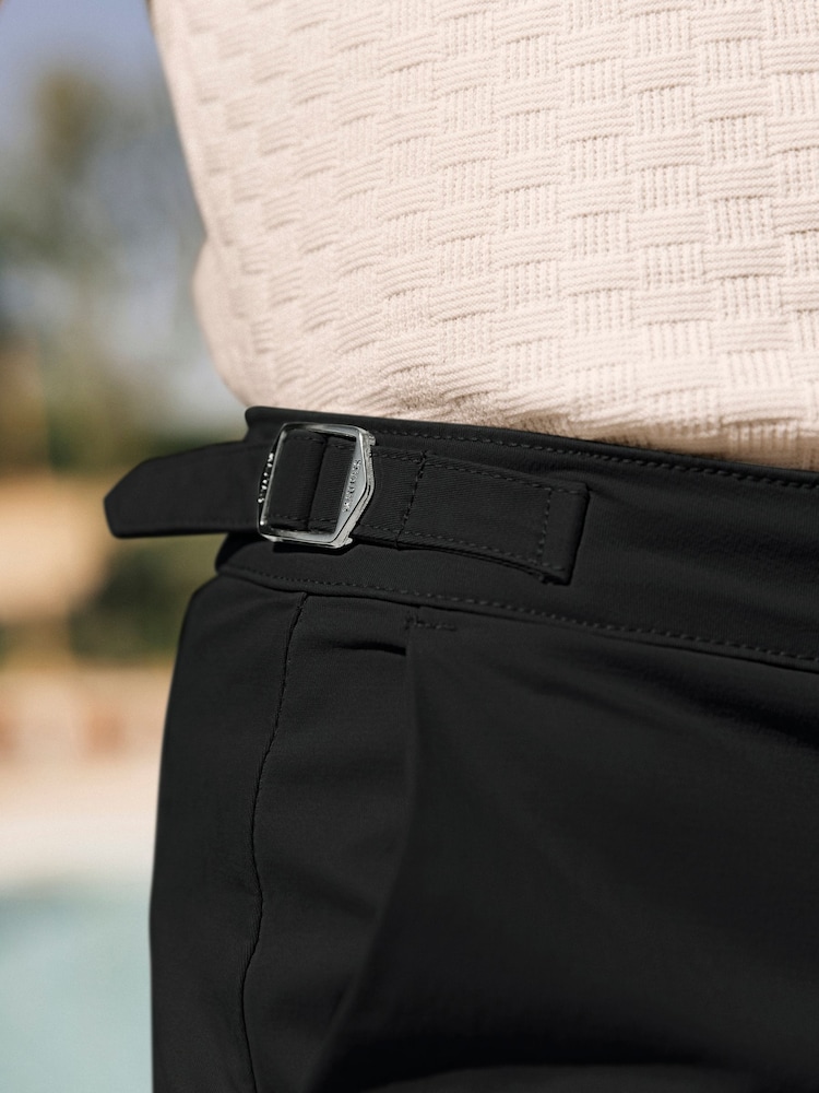 MAUVAIS Black Beaufort Stretch Chinos - Image 4 of 4