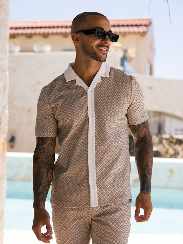 MAUVAIS Natural Salerno Shirt - Image 1 of 7 MAUVAIS Natural Salerno Shirt - Image 1 of 7