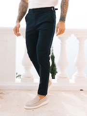 MAUVAIS Blue Beaufort Stretch Chinos - Image 1 of 4