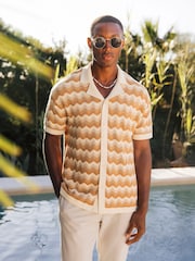 MAUVAIS Aruba Textured Knitted Shirt - Imagem 1 de 6