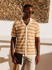MAUVAIS Aruba Textured Knitted Shirt - Imagem 3 de 6