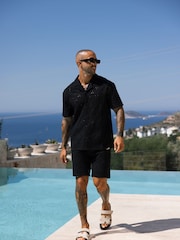 MAUVAIS Black Destino Relaxed Embroidered Shirt - Image 2 of 6