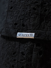 MAUVAIS Black Destino Relaxed Embroidered Shirt - Image 7 of 7