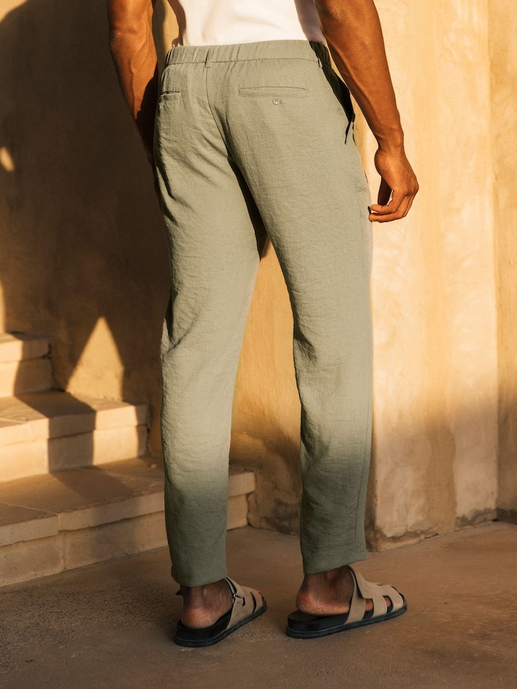 MAUVAIS Green Fiorano Trousers - Image 2 of 6