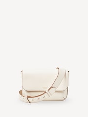 Aspinal of London Cream Ella Grande Pebble Bag - Image 1 of 6
