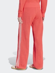 adidas Originals Red Knitted Croched Firebird Trousers - Image 2 of 6