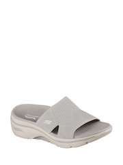 Skechers Grey Walk Arch Fit 2.0 Sandals - Image 4 of 5