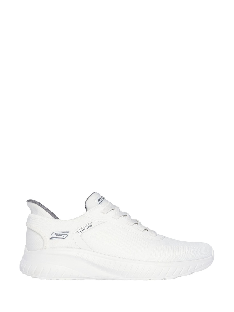 Skechers White Hands Free Slip-ins Trainers - Image 1 of 5