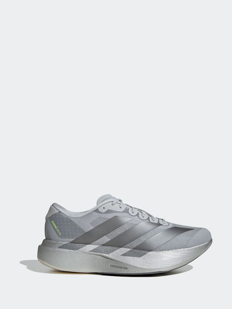 adidas Silver (Metal) Adizero EVO SL Trainers - Image 1 of 9