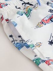White Cath Kidston Swim Shorts (3mths-7yrs) - Image 3 of 5