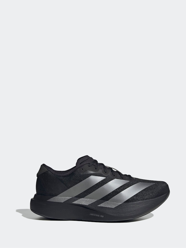 adidas Black/Grey Adizero EVO SL Trainers - Image 2 of 10