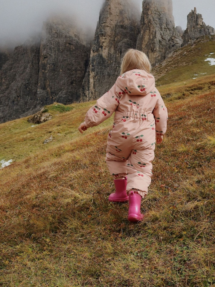 Konges Sløjd Pink Luc Lightweight Glitter Rain Boots - Image 2 of 4 Konges Sløjd Pink Luc Lightweight Glitter Rain Boots - Image 2 of 4