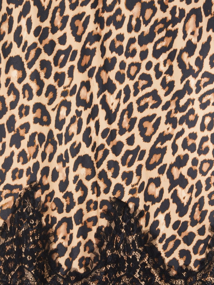 Never Fully Dressed Leopard Print Lace Maeva Midi Skirt - Bild 8 von 8
