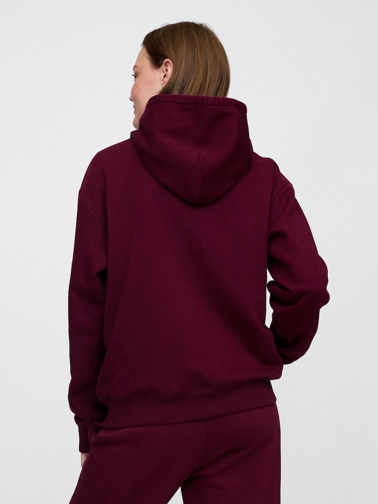 Rojo - Sudadera con capucha y logo de Gap - Imagen 2 de 5