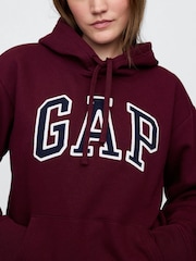 Rojo - Sudadera con capucha y logo de Gap - Imagen 4 de 5