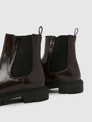 بني - Schuh Click Chunky Chelsea Boots - صورة 3 من 4