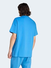 Blå - adidas All SZN 100% bomull T-shirt - Bild 2 av 6