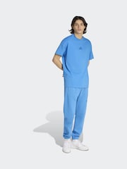 adidas Blue ALL SZN T-Shirt - Image 3 of 6