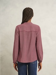 Hobbs Red Mila Blouse - Image 3 of 3