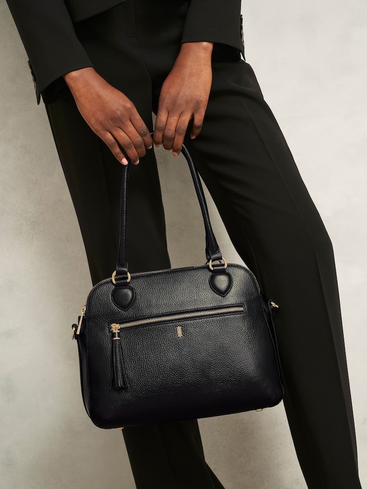 Hobbs Black Large Carlton Bag - Image 2 of 3