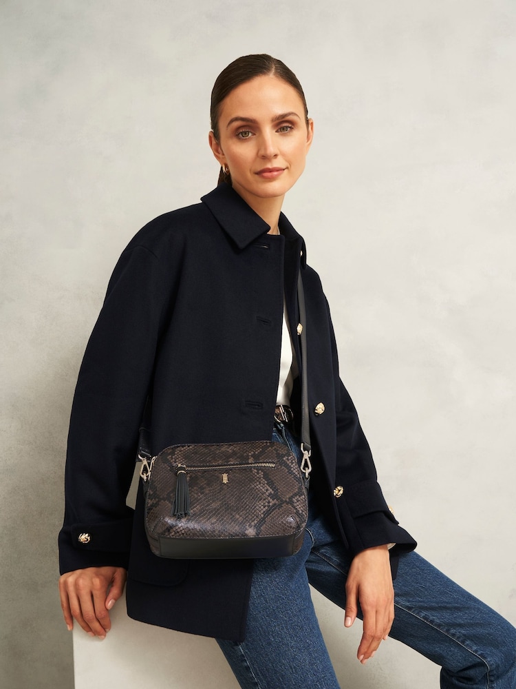 Hobbs Brown Carlton Cross-Body Bag - Image 1 of 2 Hobbs Brown Carlton Cross-Body Bag - Image 1 of 2