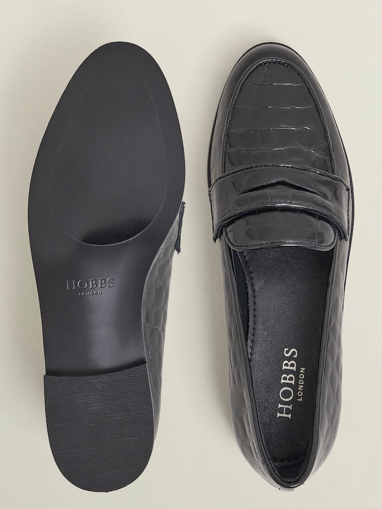 Hobbs Black Lillian Loafers - Image 3 of 3 Hobbs Black Lillian Loafers - Image 3 of 3
