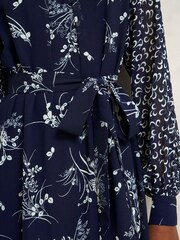 Hobbs Midnight Navy Blue Rosie Dress - Image 3 of 3
