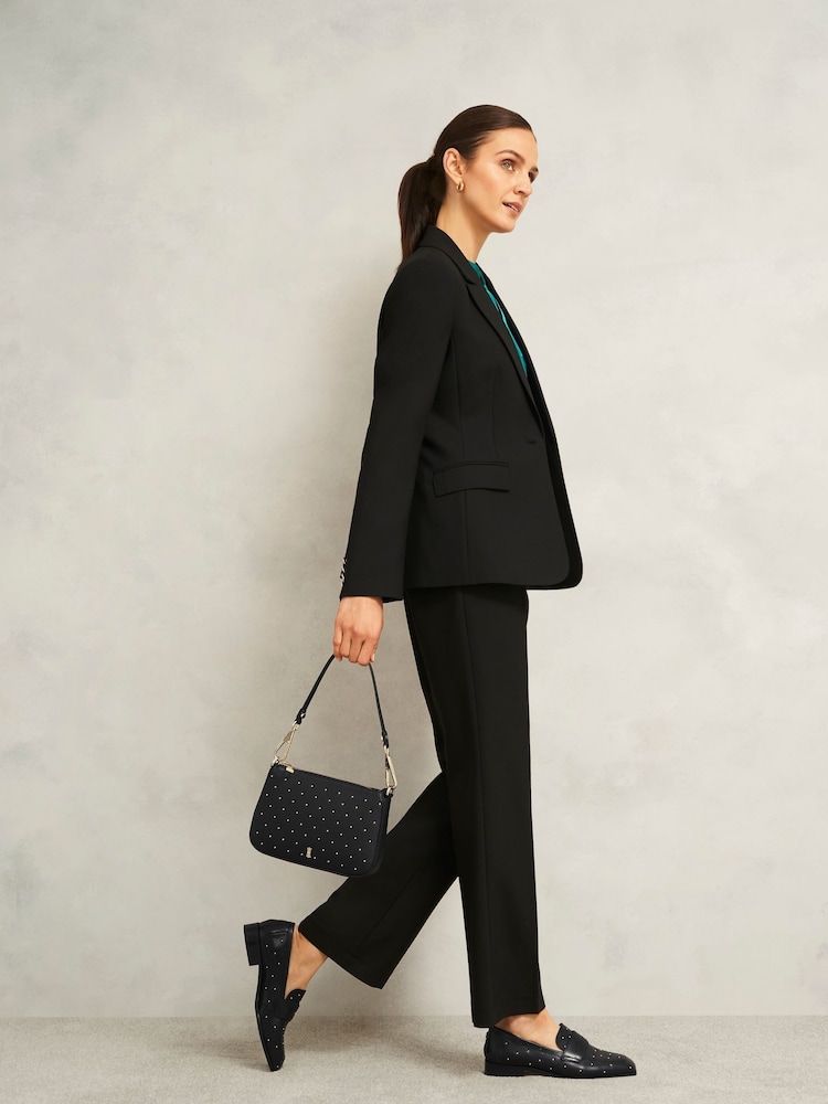 Hobbs Black Briella Stud Bag - Image 1 of 2