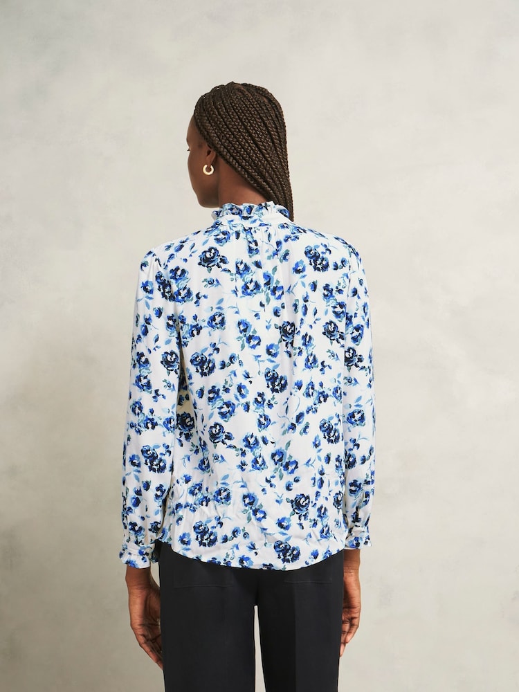 Hobbs White Elspeth Blouse - Image 3 of 3