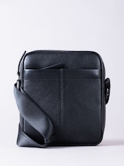 أسود - Lakeland Leather Crummock Reporter Bag - صورة 1 من 7